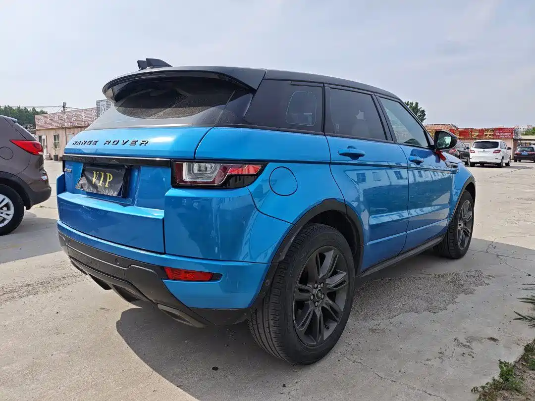 Land Rover Range Rover Evoque 2018 240PS Moraine Lake Blue Limited Edition фото 5