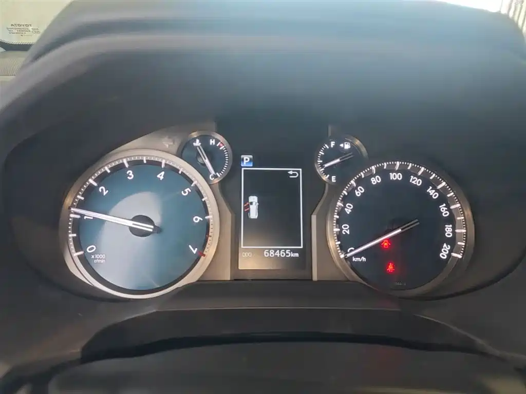 Toyota Prado 2018 3.5L Automatic TX-L NAVI Rear-mounted Spare Tire фото 12