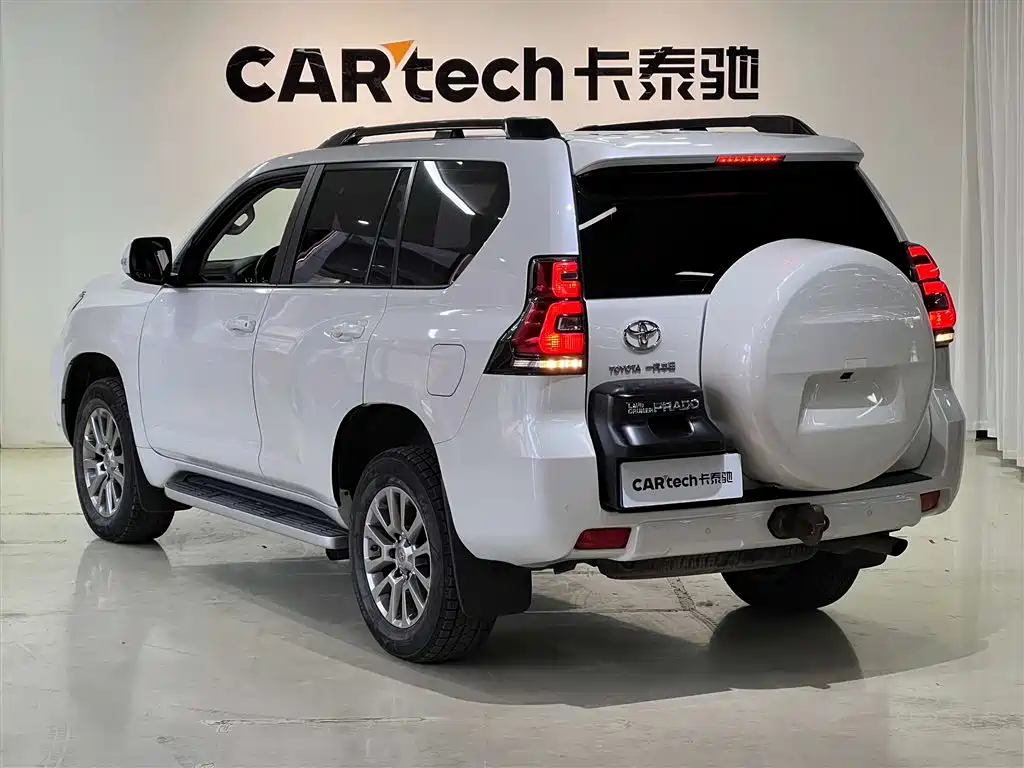 Toyota Prado 2018 3.5L Automatic TX-L Rear-mounted Spare Tire фото 6