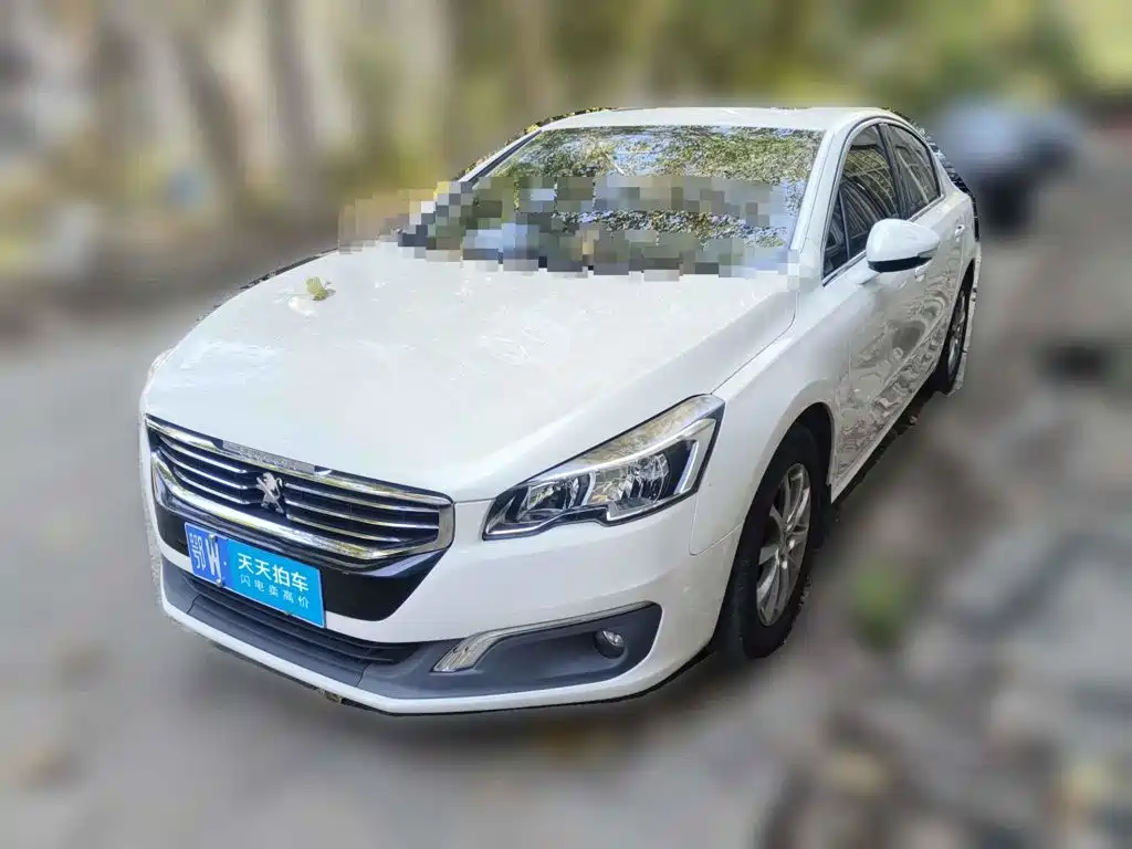 Peugeot 508 2015 — пригон из Китая