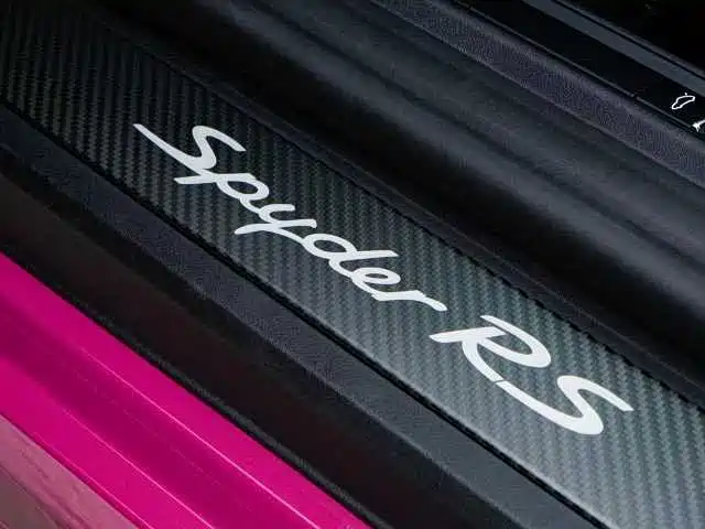 Porsche 718 2023 Spyder RS 4.0L фото 11