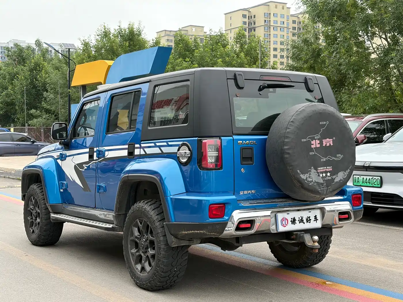 BAIC ORV Beijing Offroad BJ40 2019 2.3T Auto 4WD Hanta Champion Edition China VI фото 7