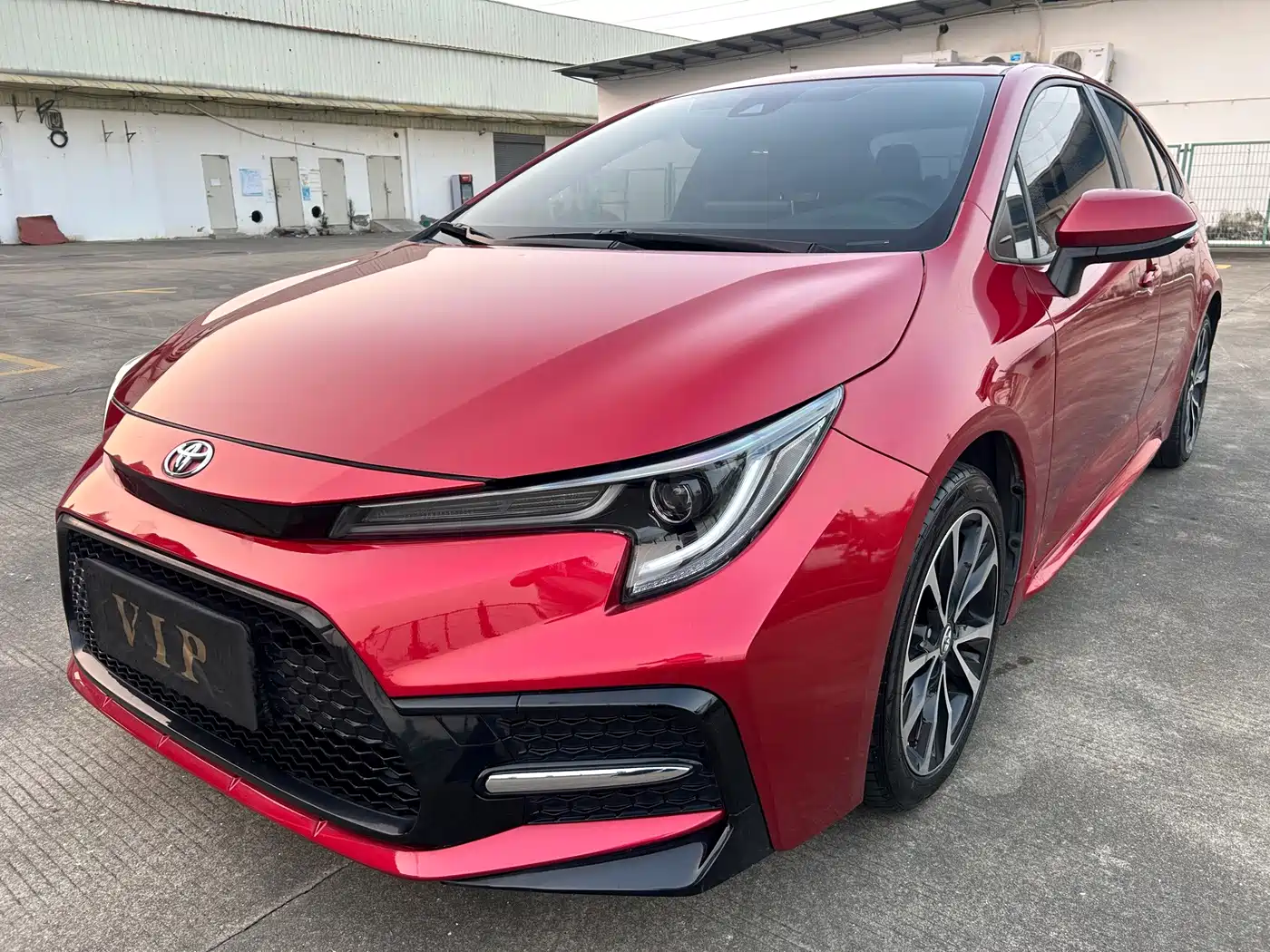 Toyota Levin 2022 — пригон из Китая