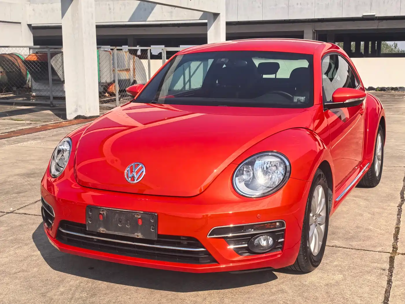 Volkswagen Beetle 2017 — пригон из Китая
