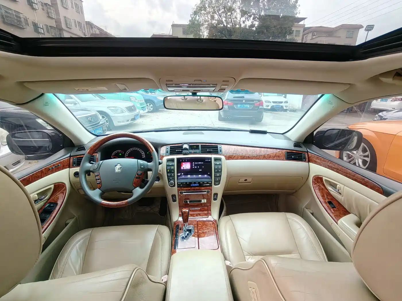 Toyota Crown 2007 3.0L Royal Saloon Navigation фото 54