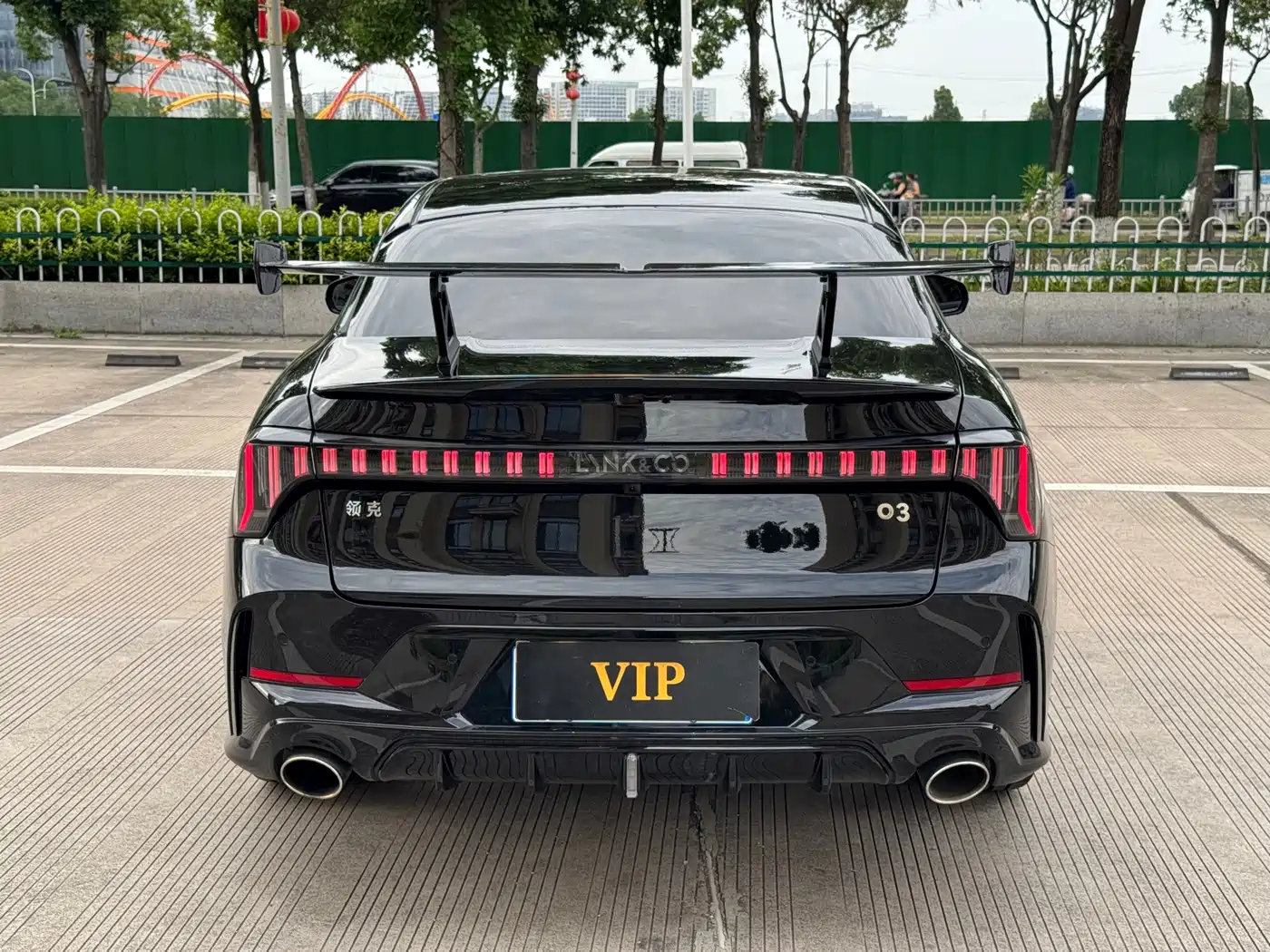 Lynk & Co 03 2026 2026 Model Big Rear Wing Edition