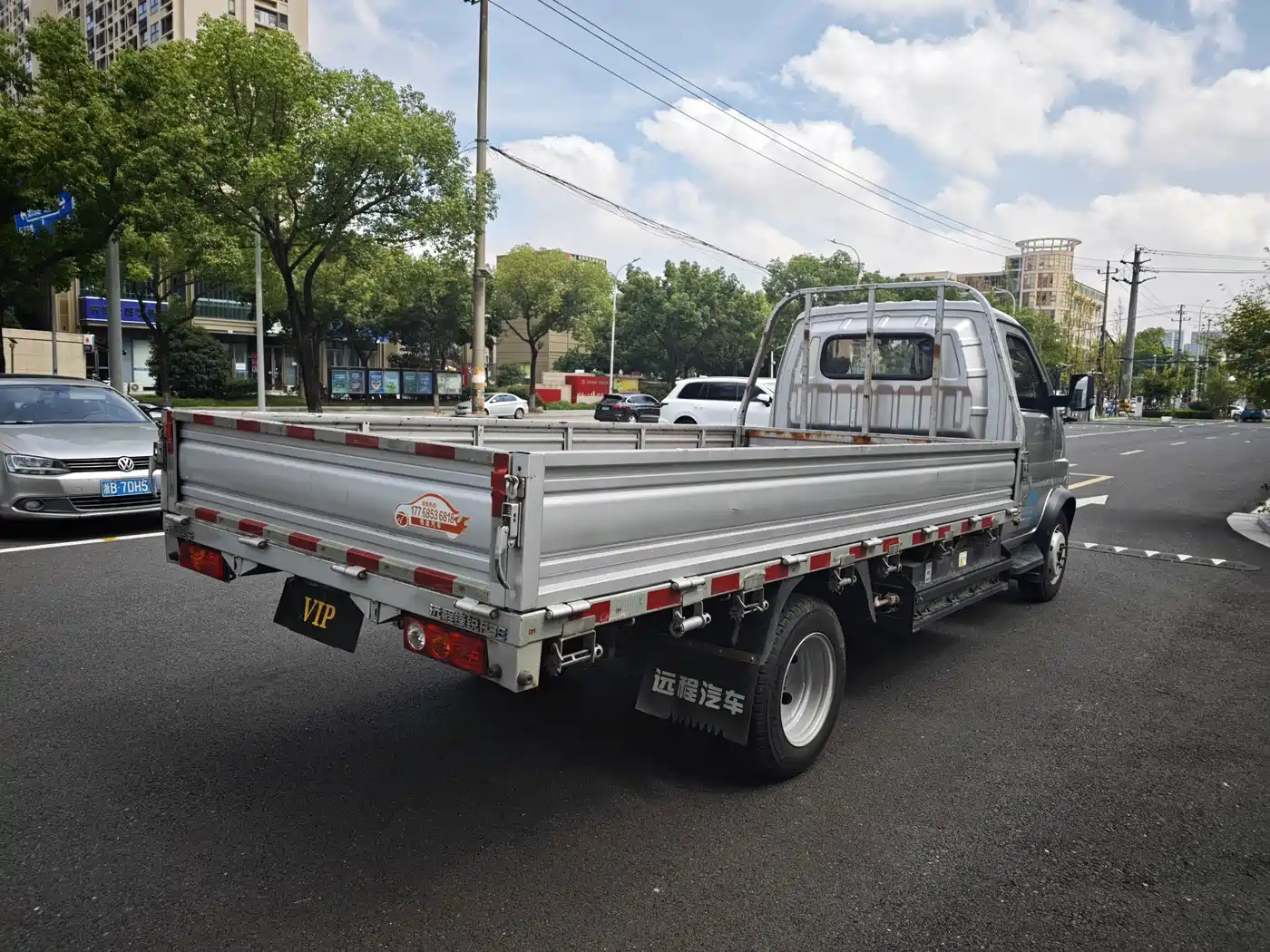 Yuan Cheng Farizon Star Enjoy F1E 2024 2023 Flatbed Truck CATL 41.86kWh
