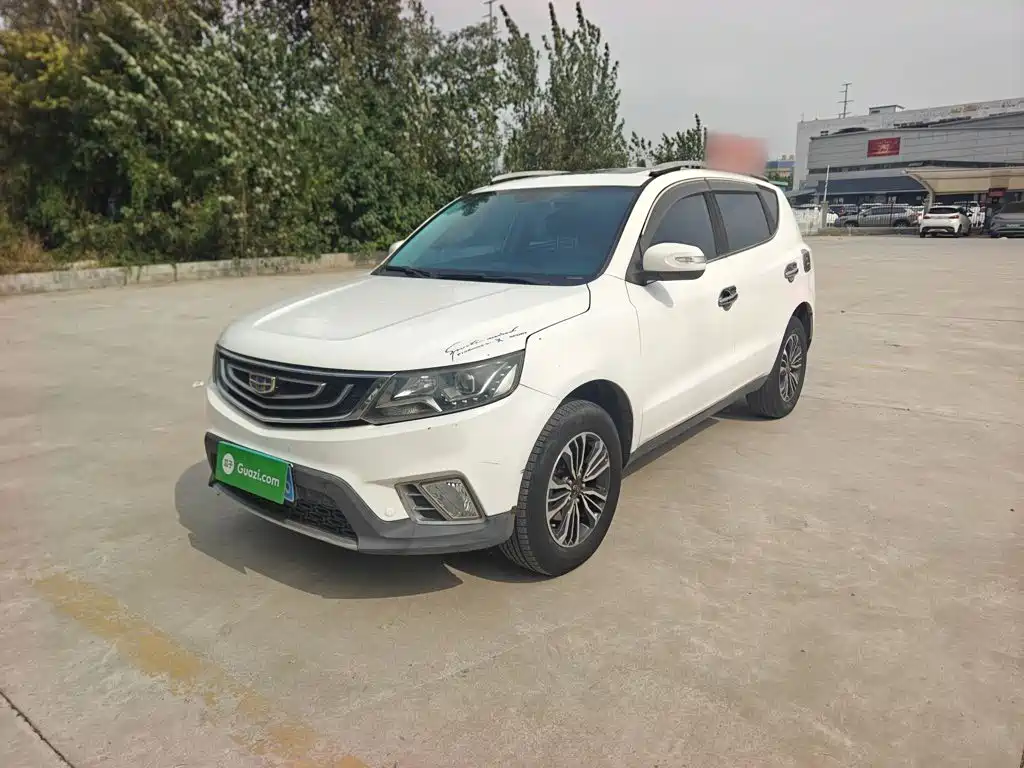 Geely Emgrand X6 2016 — пригон из Китая