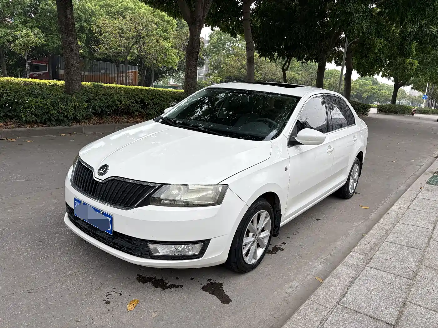 Škoda Rapid 2015 — пригон из Китая