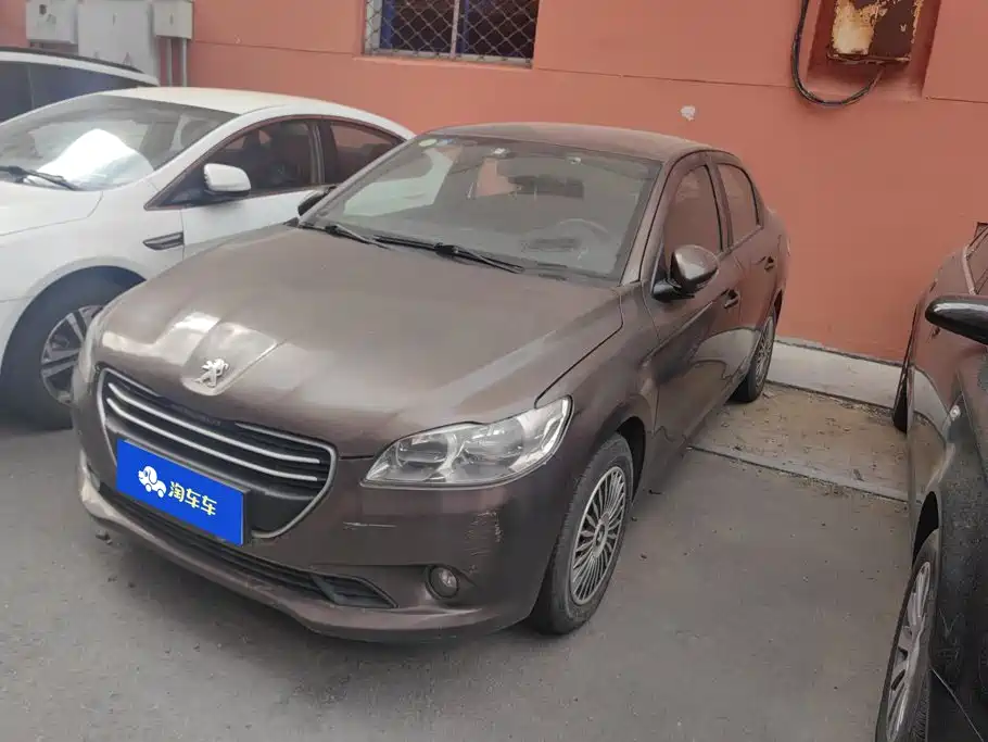 Peugeot 301 2016 — пригон из Китая