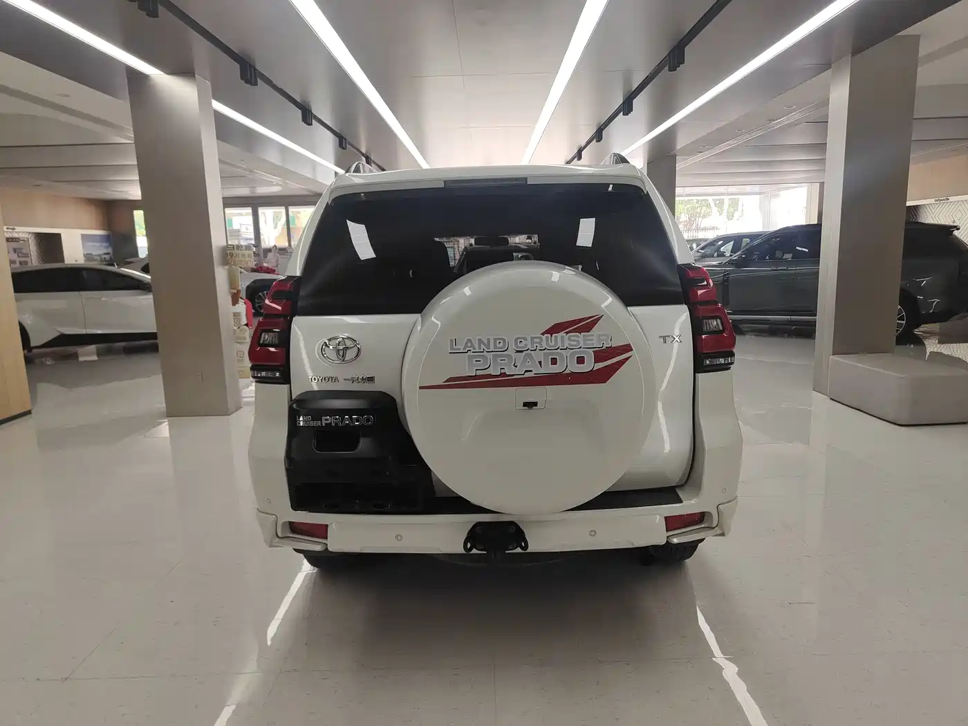 Toyota Prado 2019 3.5L Automatic TX-L Zunxiang Edition with Rear-mounted Spare Tire фото 7