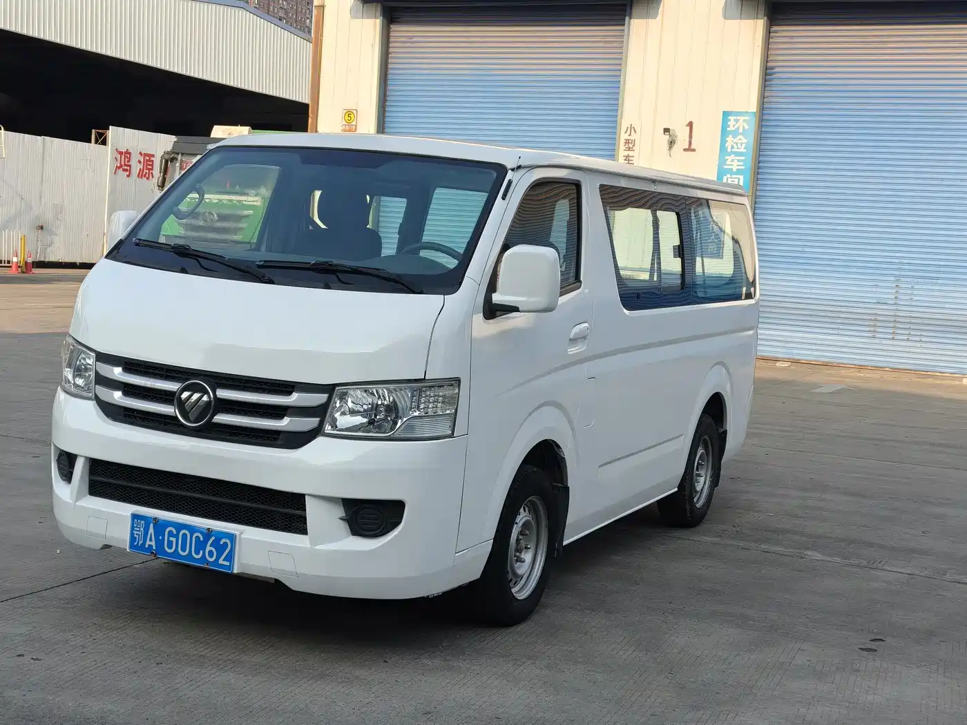 Foton Fengjing G7 2018 2017 2.0L Short Wheelbase Commercial Version Van Flat Roof 6-Seater 4Q20M