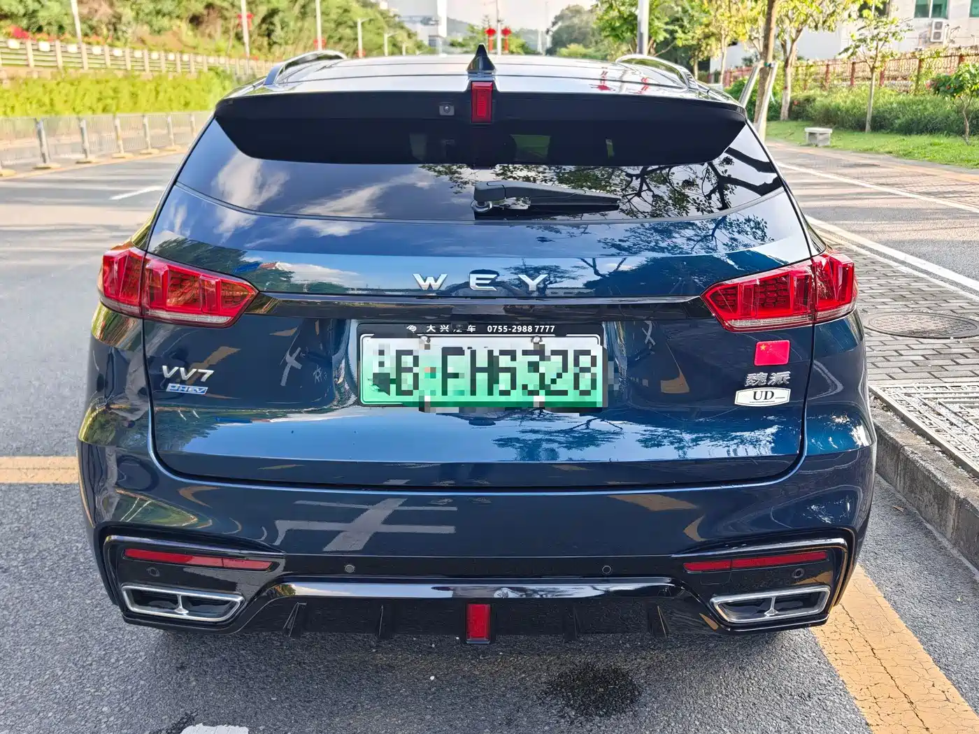 Wey VV7 New Energy 2020 PHEV 2.0T Flagship Model фото 4