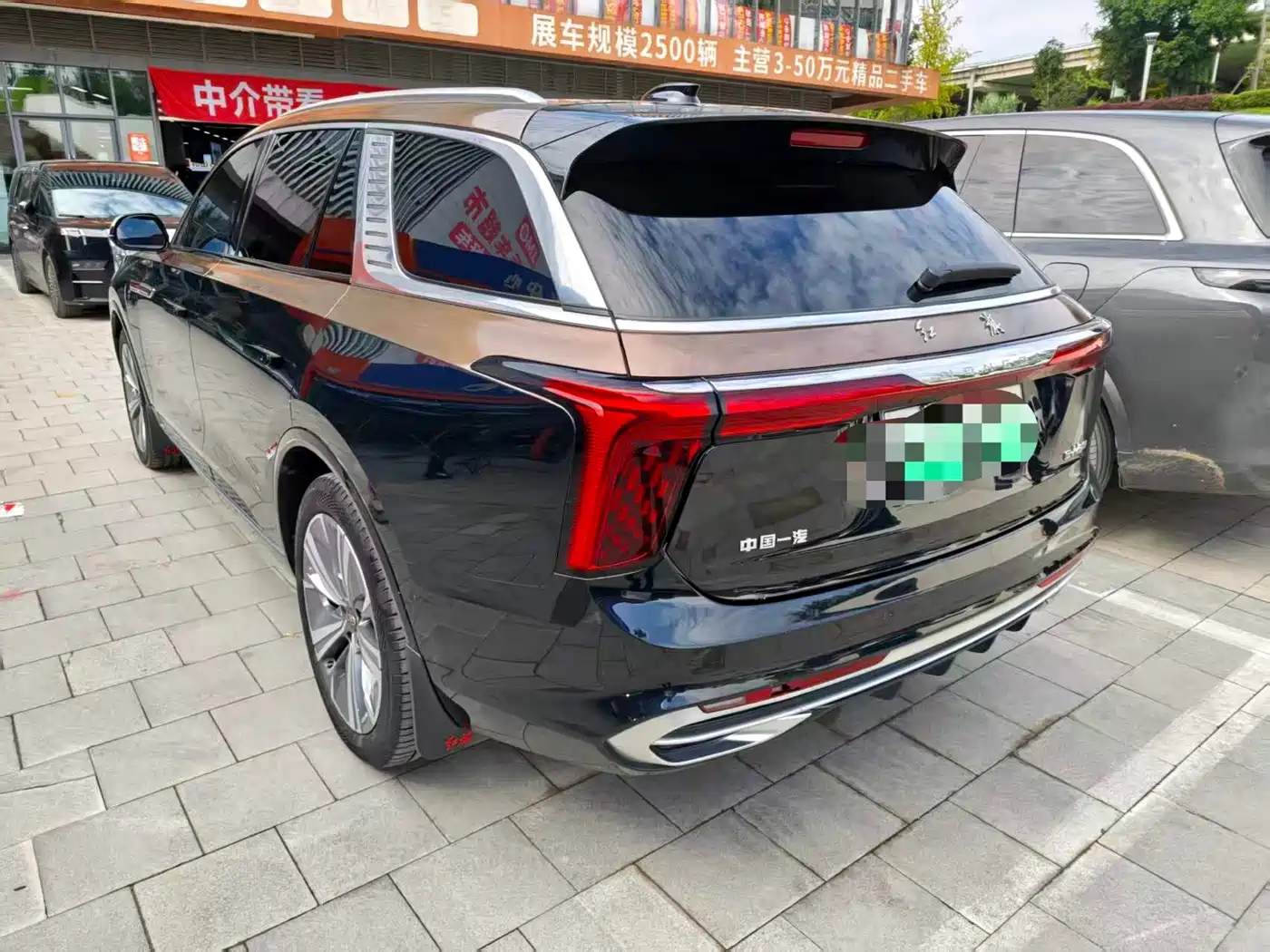 Hongqi E-HS9 2025 2024 Model 690km Flag Enjoy Edition 6-seater