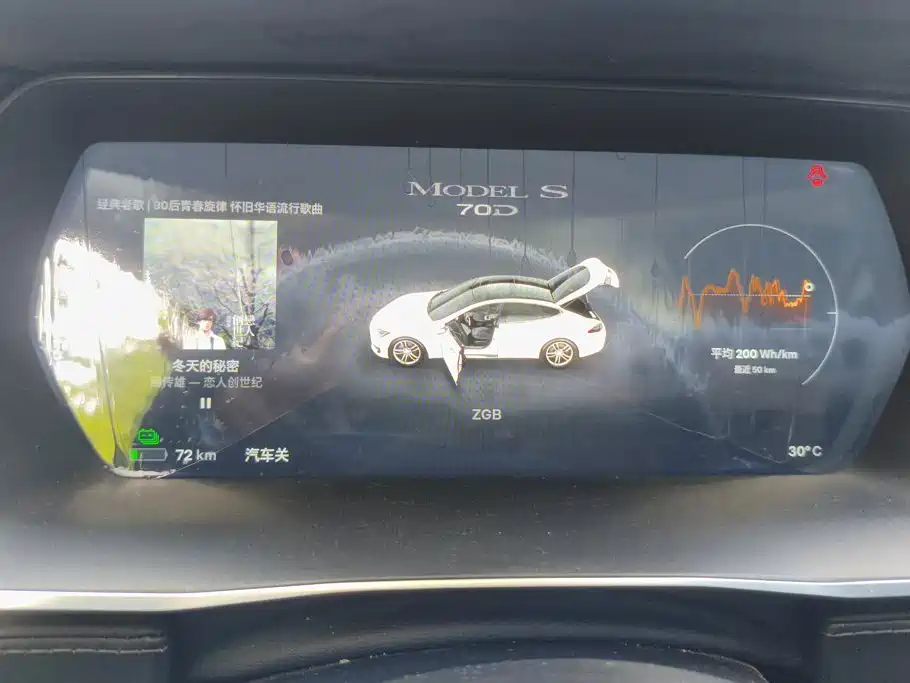 Tesla Model S 2015 2015 Model S 70D