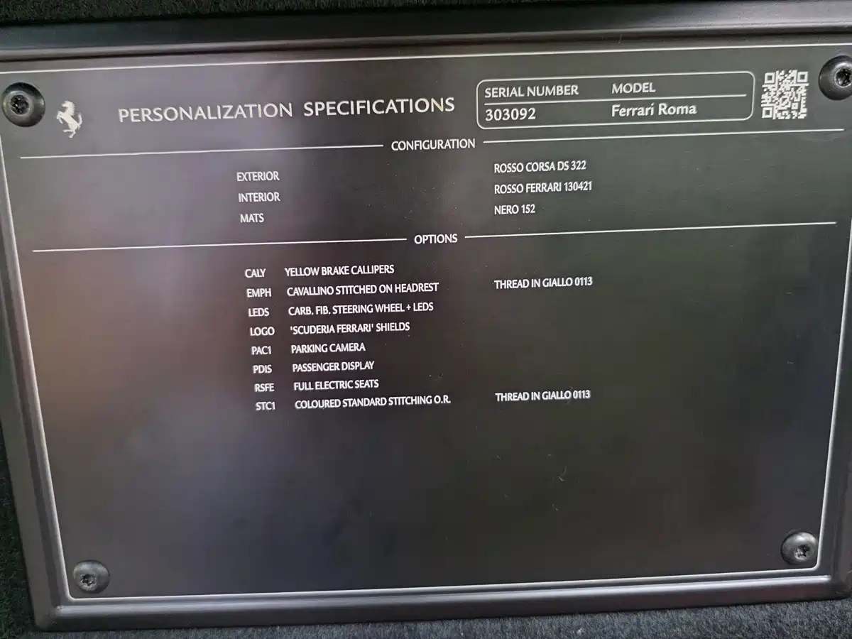 Ferrari Roma 2024 2020 3.9T V8