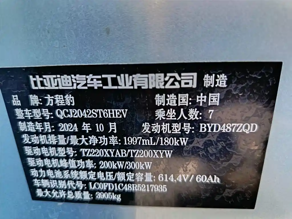 FANG CHENG BAO LEOPARD 8