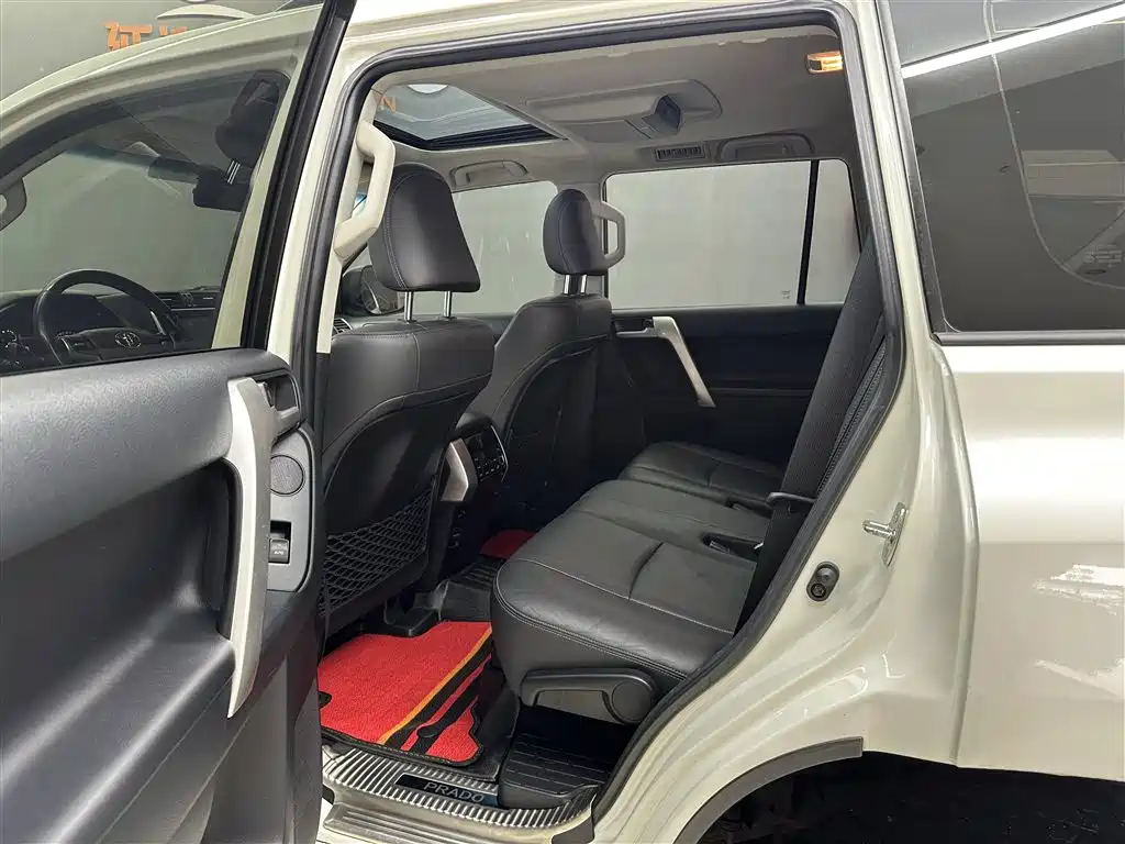 Toyota Prado 2018 3.5L Automatic TX-L NAVI Rear-mounted Spare Tire фото 8