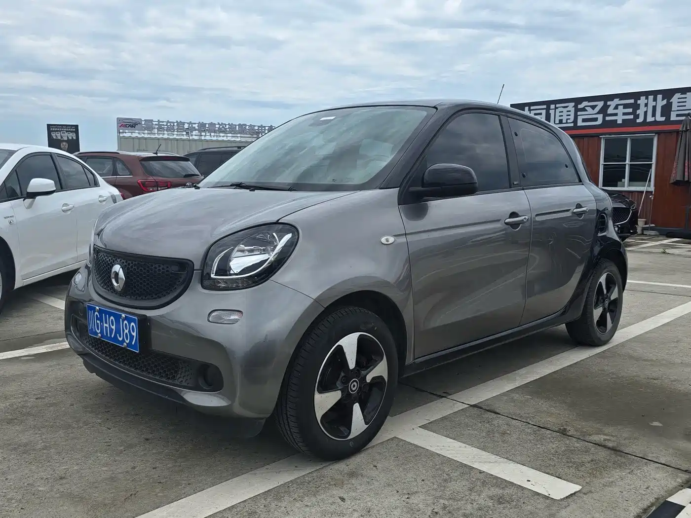 smart forfour, 2018 год