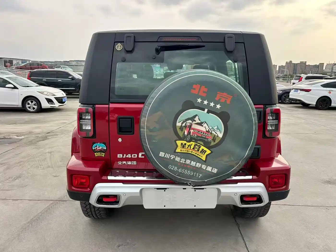 BAIC ORV Beijing Offroad BJ40 2023 2.0T Auto 4WD Urban Hunter Knight Edition фото 5