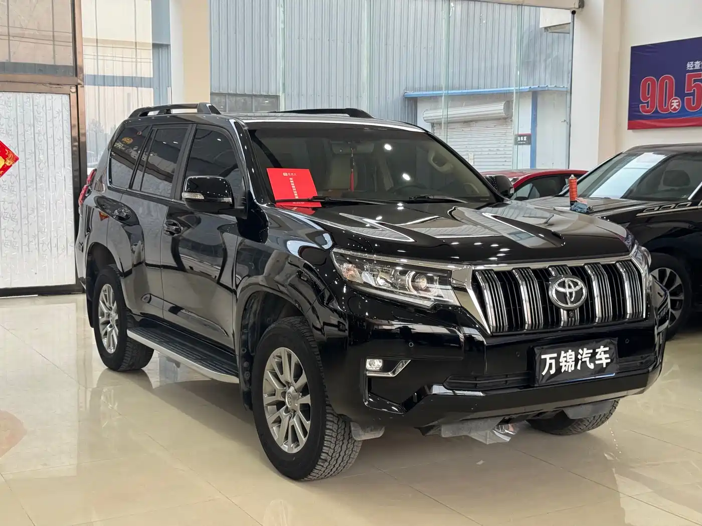 Toyota Prado 2018 3.5L Automatic VX NAVI Rear-mounted Spare Tire фото 3