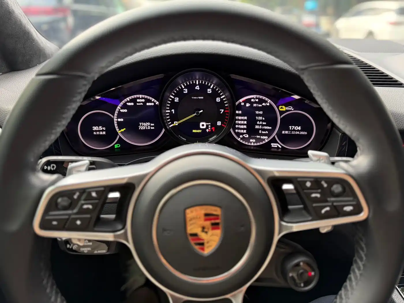 Porsche Cayenne New Energy 2022 Cayenne E-Hybrid 2.0T Platinum Edition фото 10
