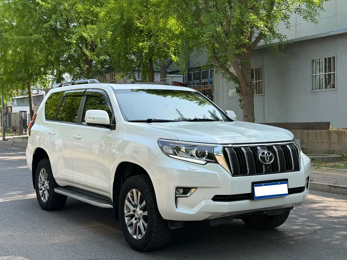 Toyota Prado 2018 3.5L Automatic TX-L Rear-mounted Spare Tire фото 4