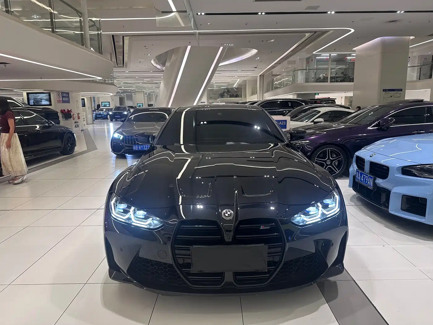 BMW M4 2023 M4 Coupe Thunder Edition фото 2