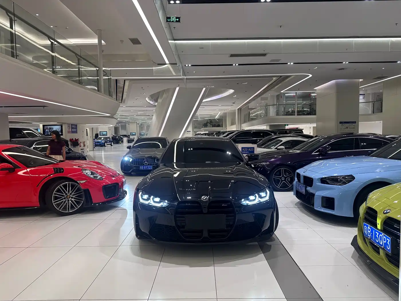 BMW M4 2023 M4 Coupe Thunder Edition фото 3