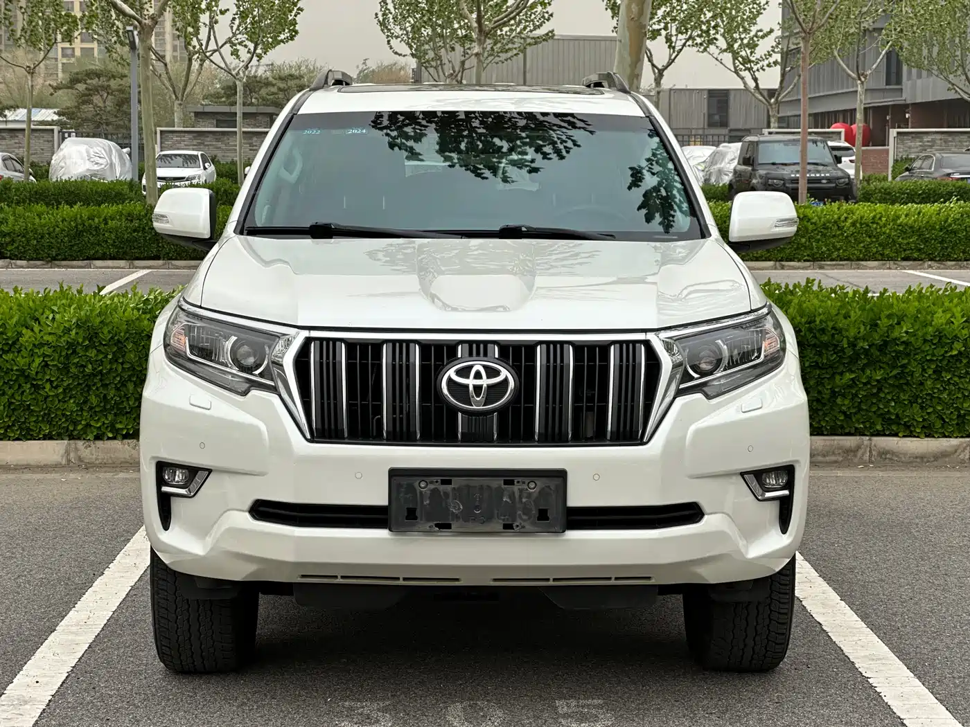 Toyota Prado 2018 3.5L Automatic TX-L NAVI Rear-mounted Spare Tire фото 2