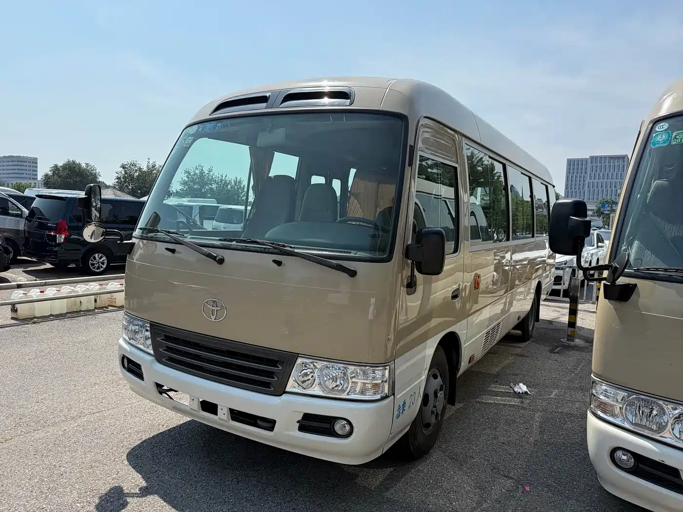 Toyota Coaster 2009 2007 2.7L Gasoline Premium Upgrade Edition 23-seater