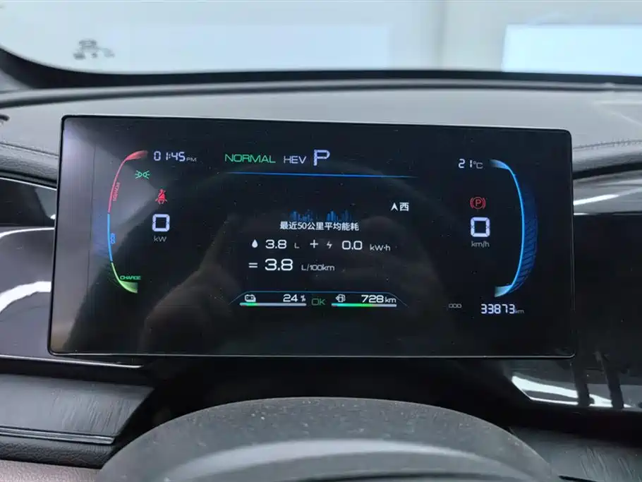 BYD Qin PLUS 2024 Glory Edition DM-i 55KM Leading фото 14