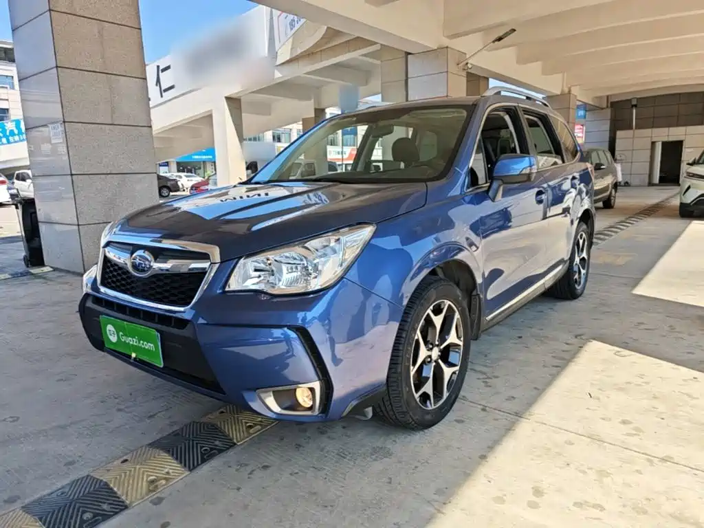 Subaru Forester 2015 — пригон из Китая