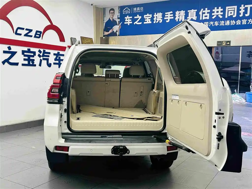 Toyota Prado 2019 2019 3.5L Automatic TX-L Zunxiang Edition with Rear-mounted Spare Tire
