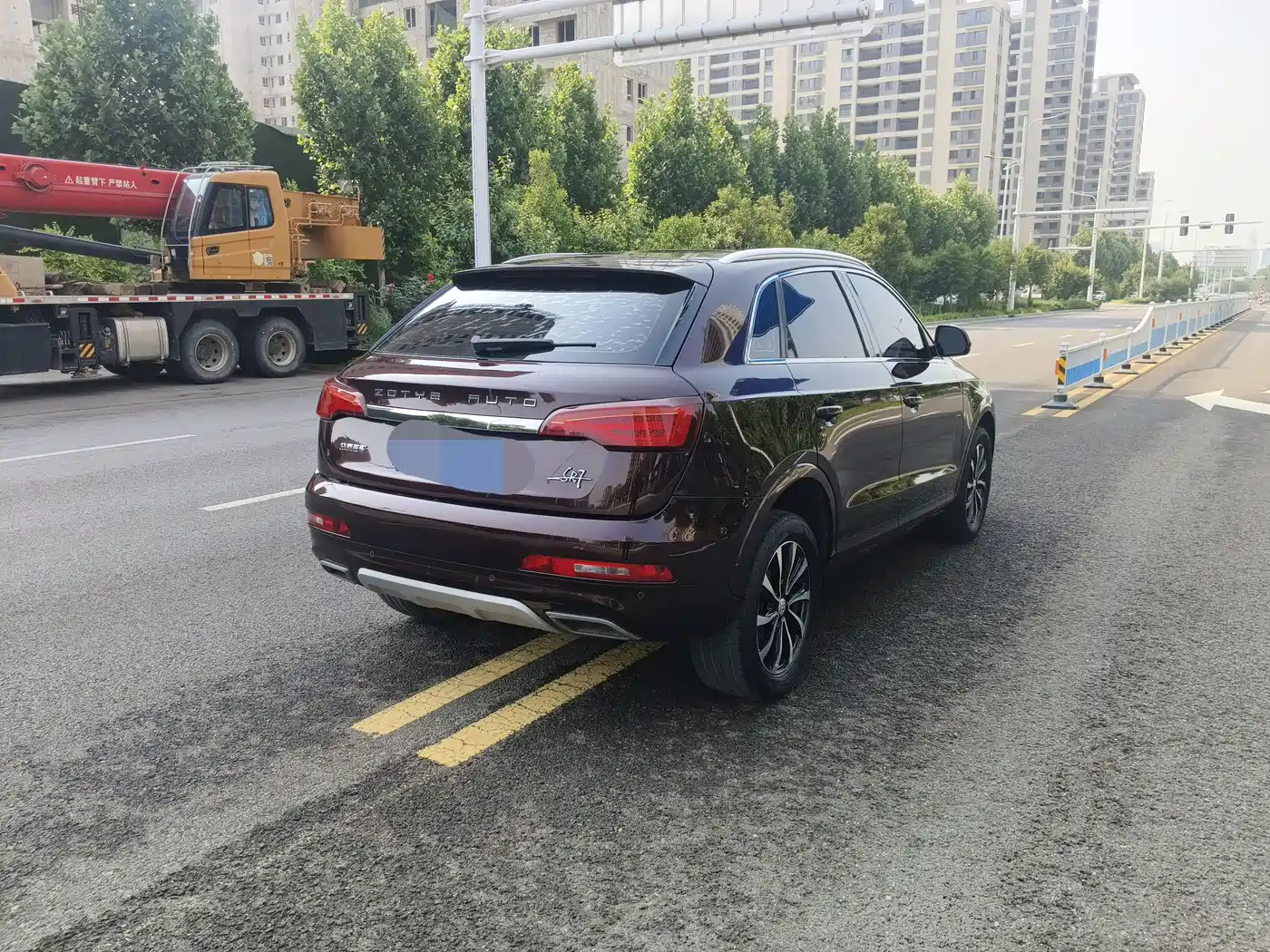 Zotye SR7 2017 2016 1.5T CVT Magic Cube Heart Edition China V