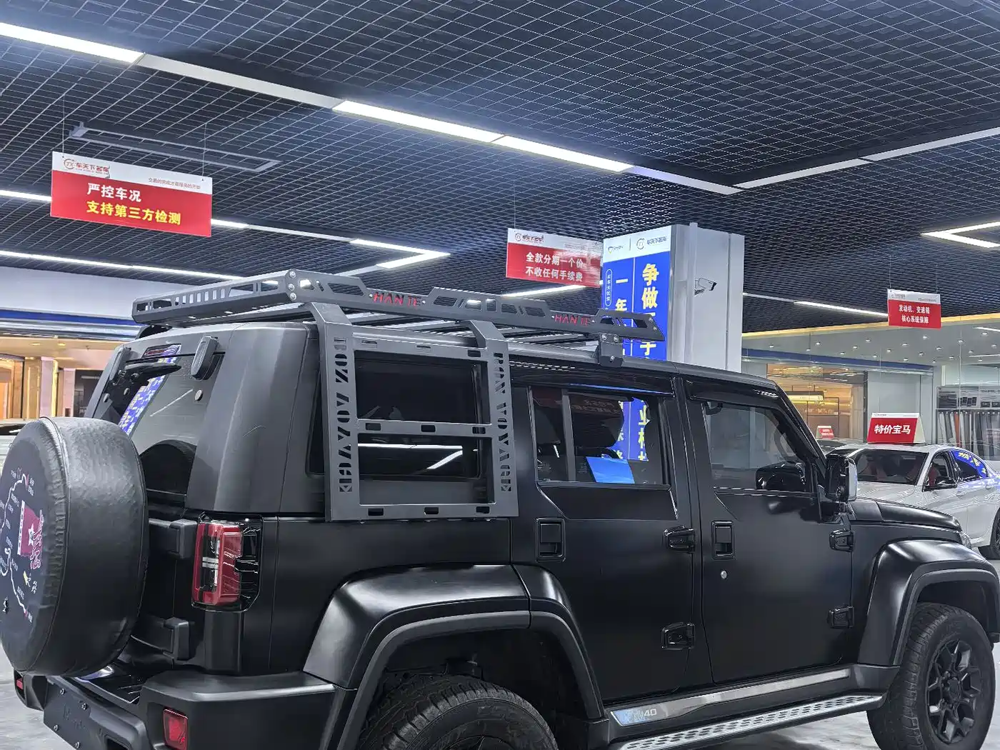 BAIC ORV Beijing Offroad BJ40 2023 2.0D Automatic 4WD Blade Hero Edition Knight Type фото 17
