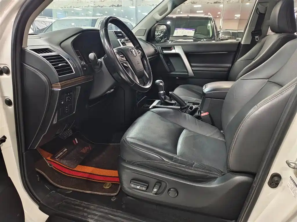 Toyota Prado 2018 3.5L Automatic TX-L Rear-mounted Spare Tire фото 8