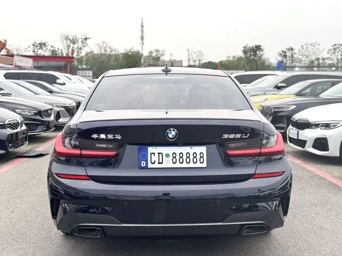 BMW 3 Series 2021 325Li M Sport Night Edition фото 8