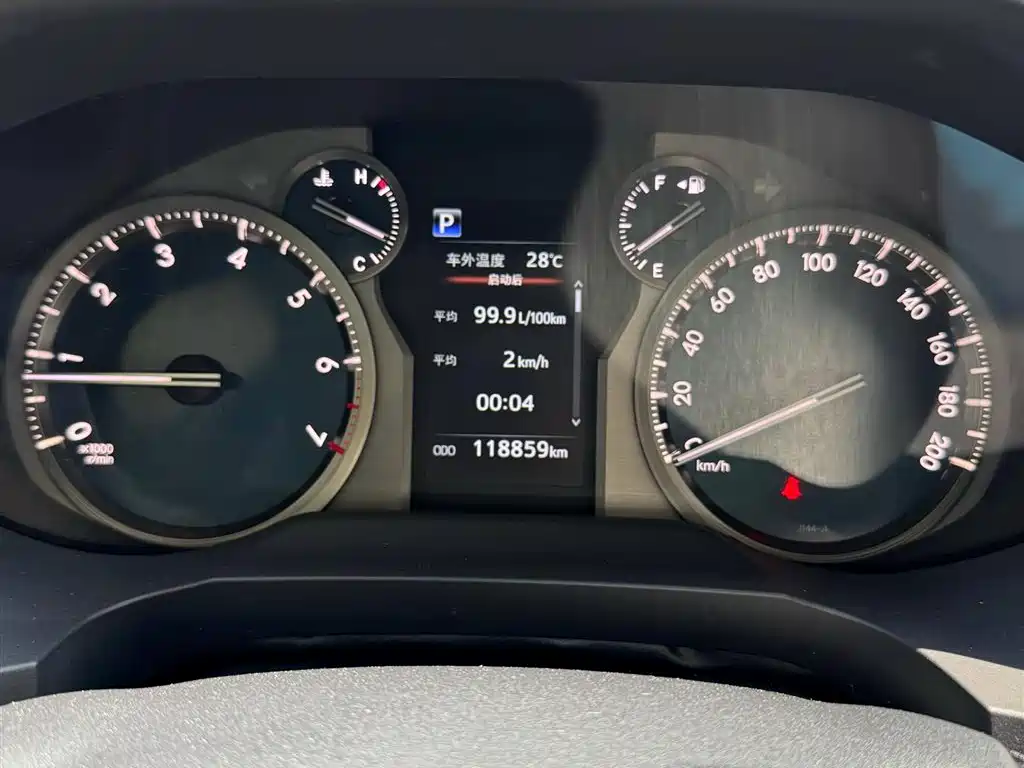 Toyota Prado 2018 3.5L Automatic TX-L Rear-mounted Spare Tire фото 17