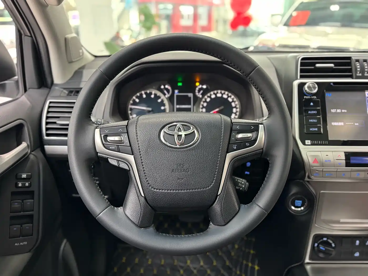 Toyota Prado 2018 3.5L Automatic TX-L NAVI Rear-mounted Spare Tire фото 9