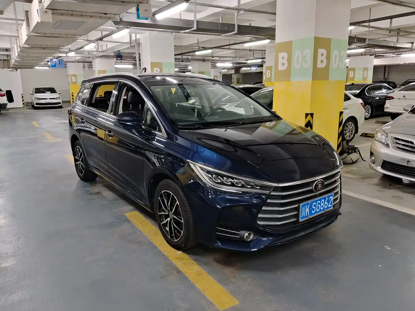 BYD Song MAX 2017 — пригон из Китая