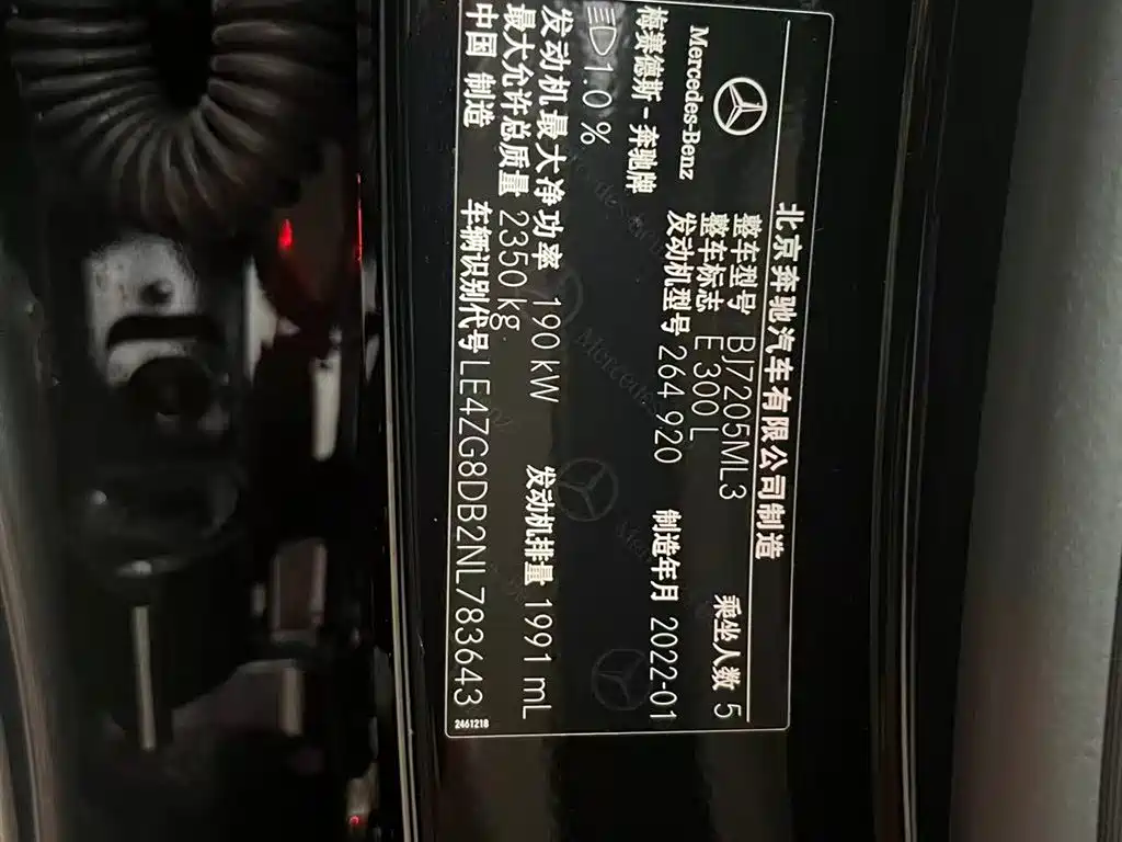 Mercedes-Benz E-Class 2022 E 300 L Fashion фото 18