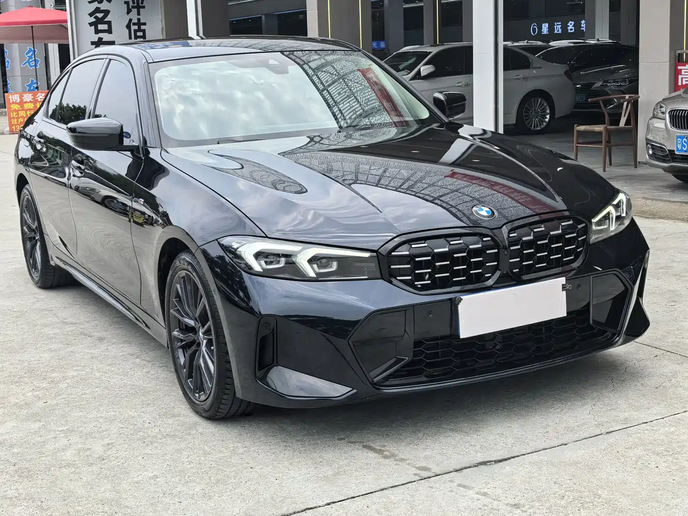 BMW 3 Series 2024 325Li M Sport Shadowline Package фото 3