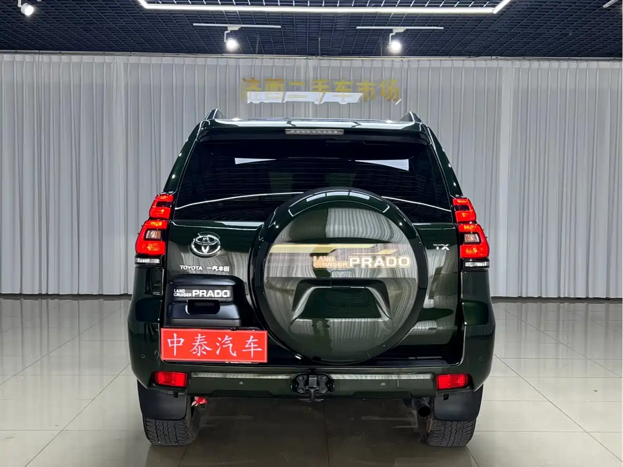 Toyota Prado 2018 3.5L Automatic TX-L Rear-mounted Spare Tire фото 5
