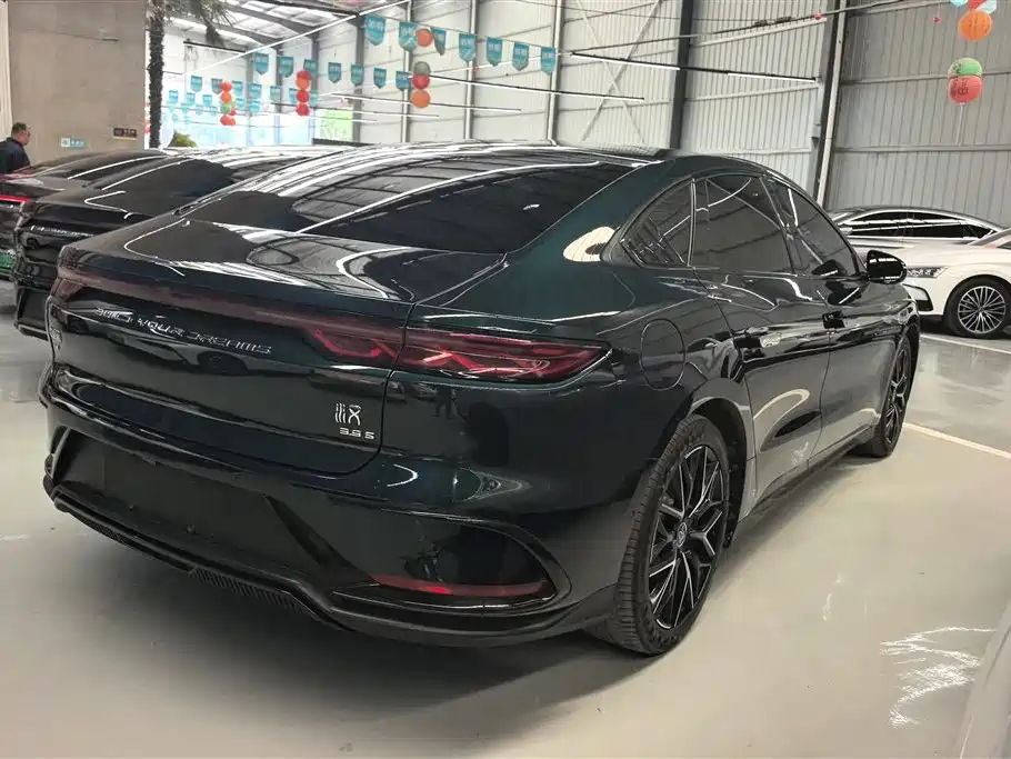 BYD Han 2022 EV 610KM AWD Qianshan Green Limited Edition фото 3