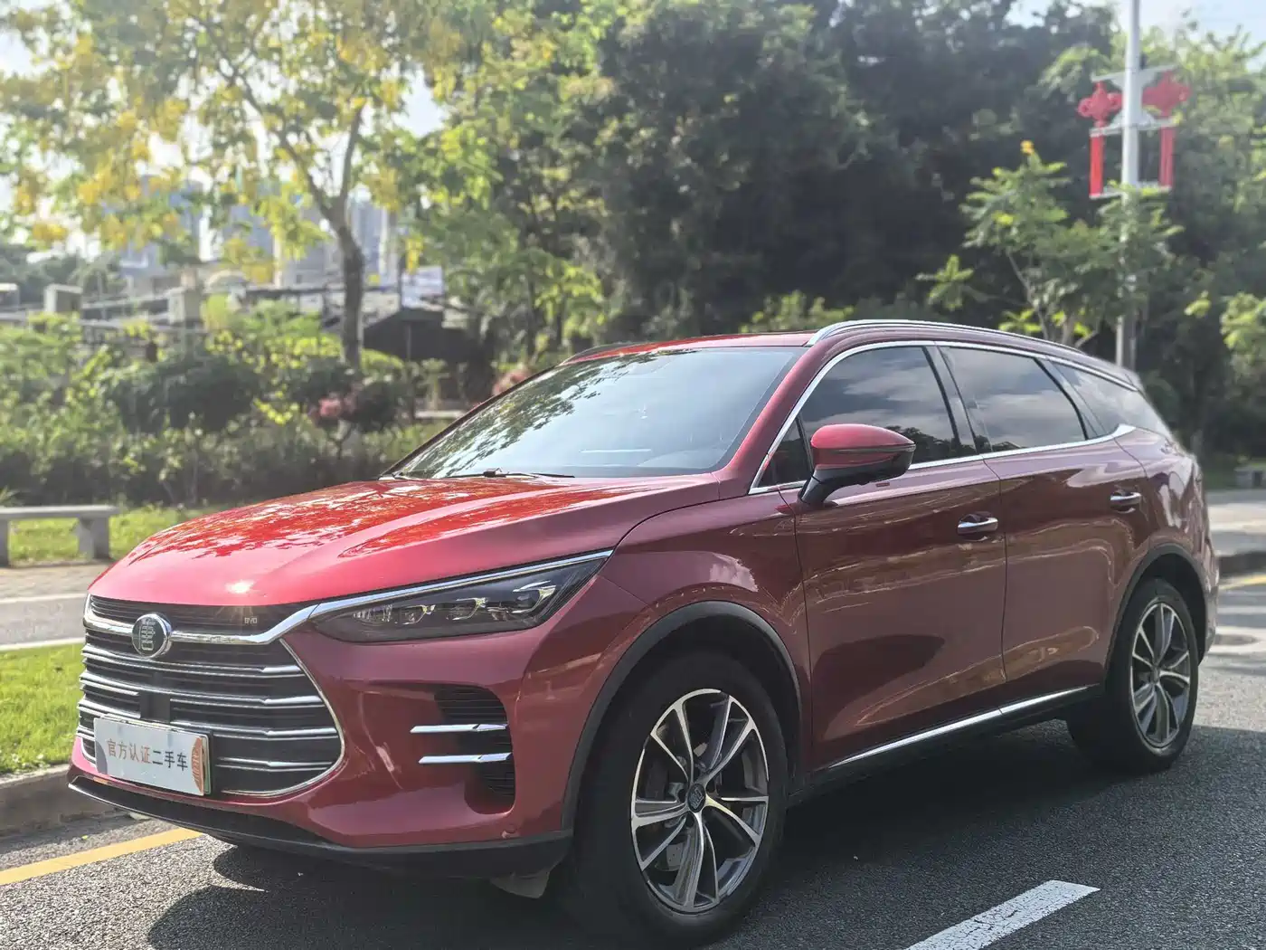 BYD Tang New Energy 2018 DM 2.0T AWD Smart Connection Enjoy Edition 7-Seater China V
