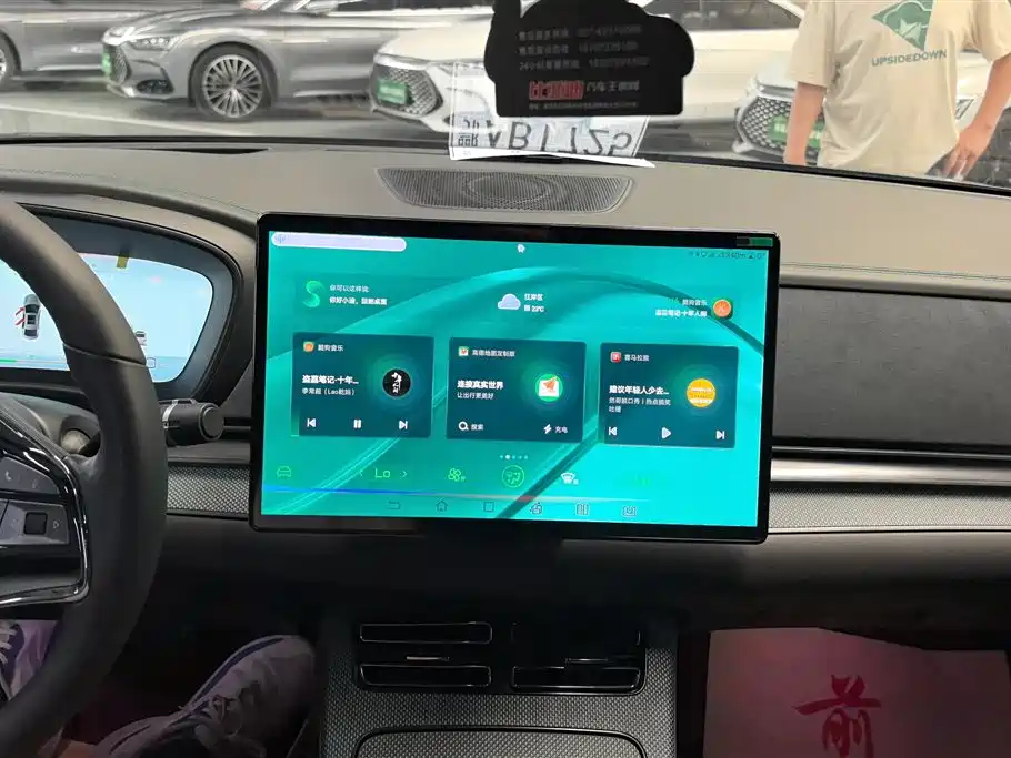 BYD Han 2022 EV 610KM AWD Qianshan Green Limited Edition фото 13