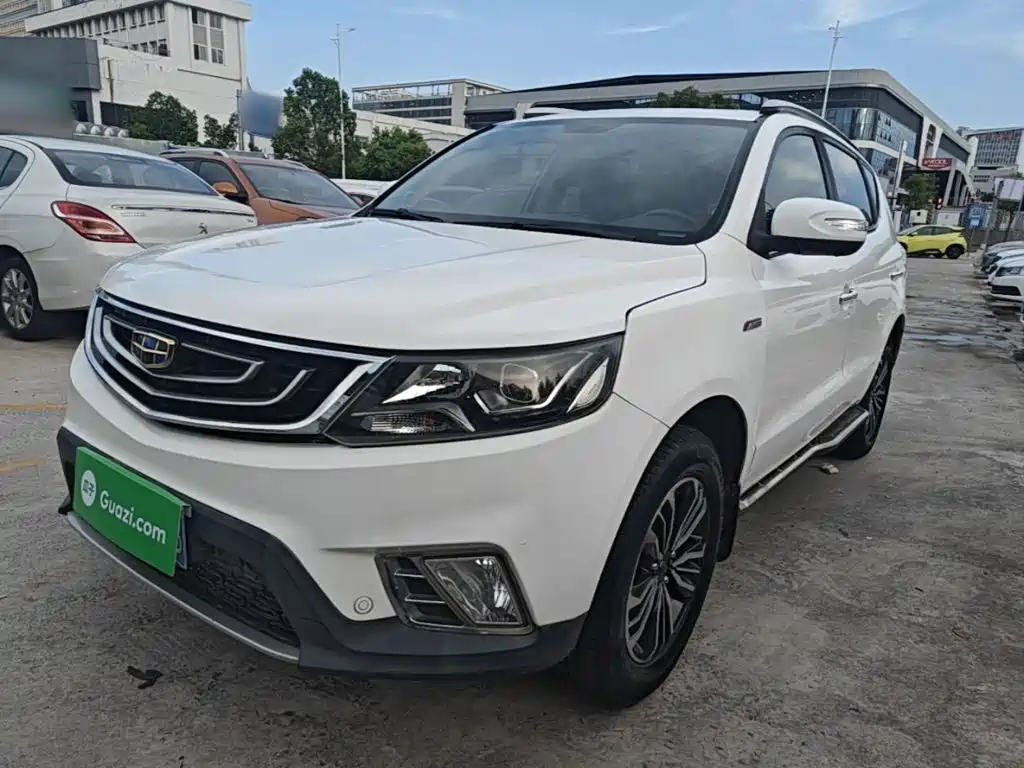Geely Emgrand X6 2016 — пригон из Китая