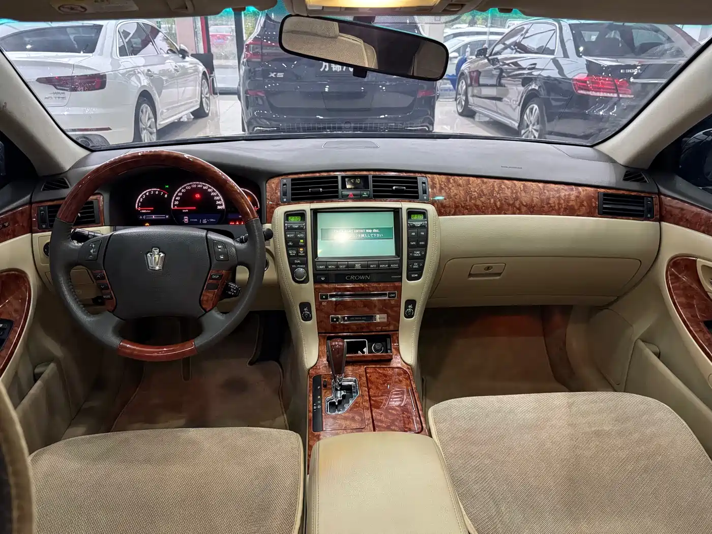 Toyota Crown 2007 3.0L Royal Saloon Fashion Navigation фото 10