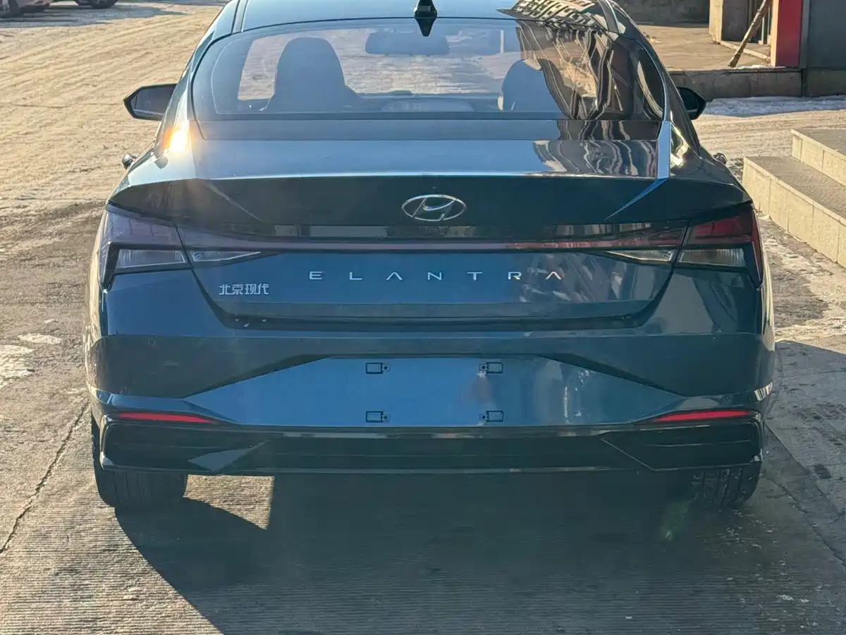 Hyundai Elantra 2022 1.5L CVT LUX Black Knight Limited Edition фото 5
